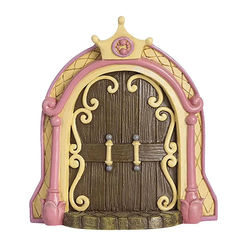 Wooden Fairy Gate Garden Sculpture – Fairy Tale Figurine Garden Sculpture Richie's Type C