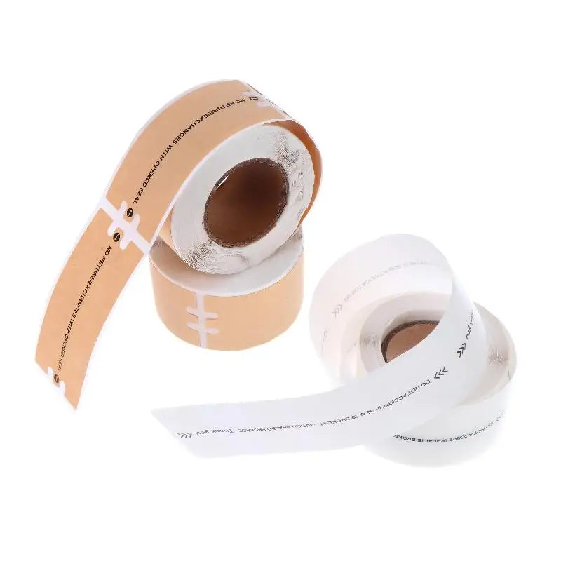 Tamper Evident Sealing Stickers 100/150Pcs – Kraft Security Labels Security Sealing Labels Richie's