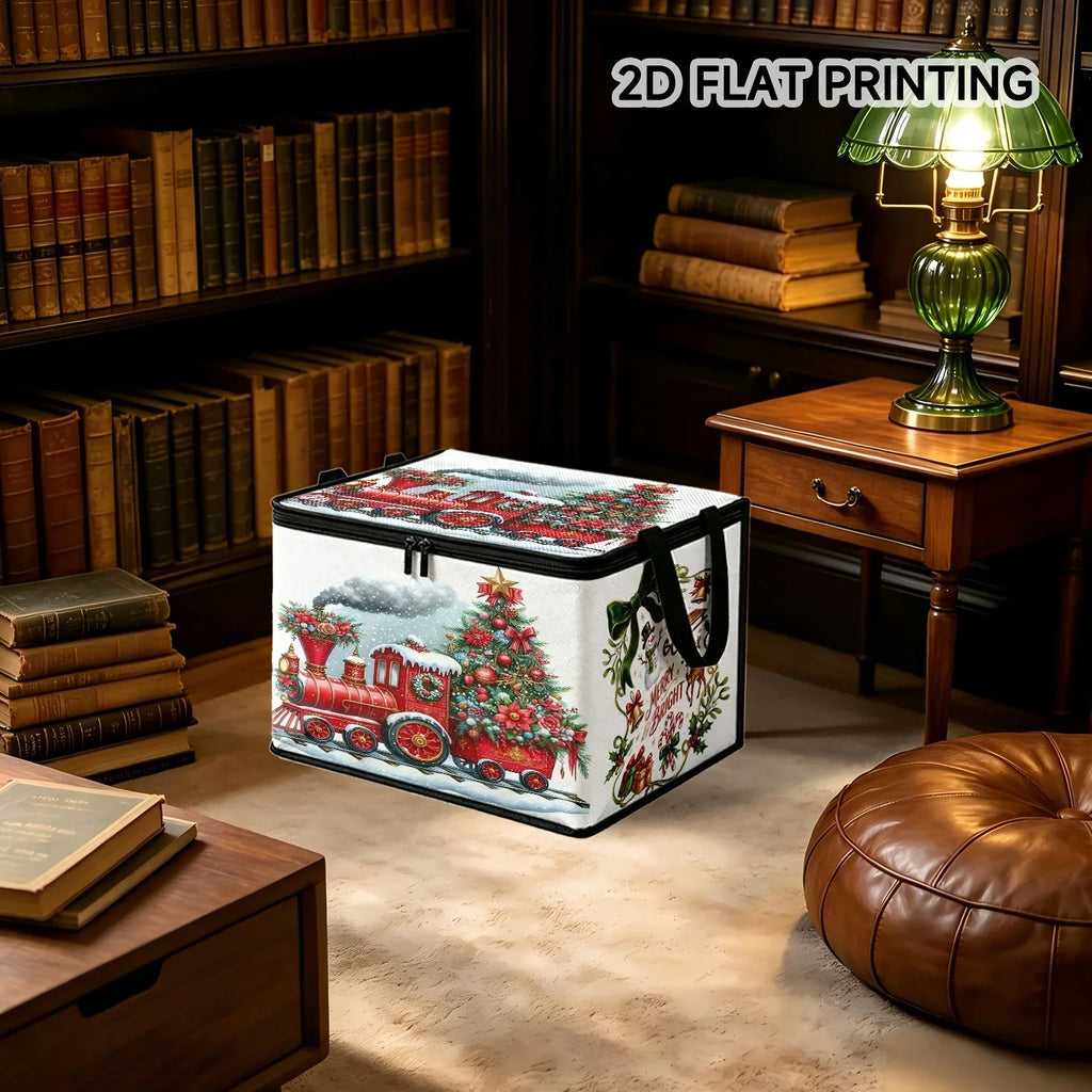 Large Foldable Christmas Storage Box – Under-Bed Organizer Foldable Storage Box Richie's