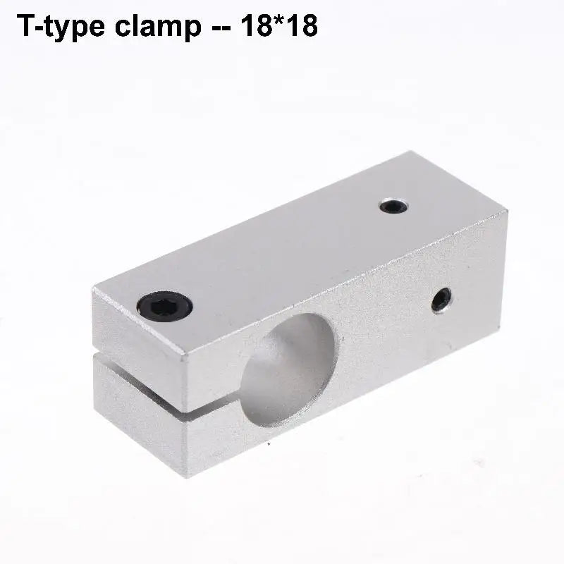 T-Type Optical Axis Cross Connector Block for 3D Printer Linear Guide Linear Guide Connector Richie's A10