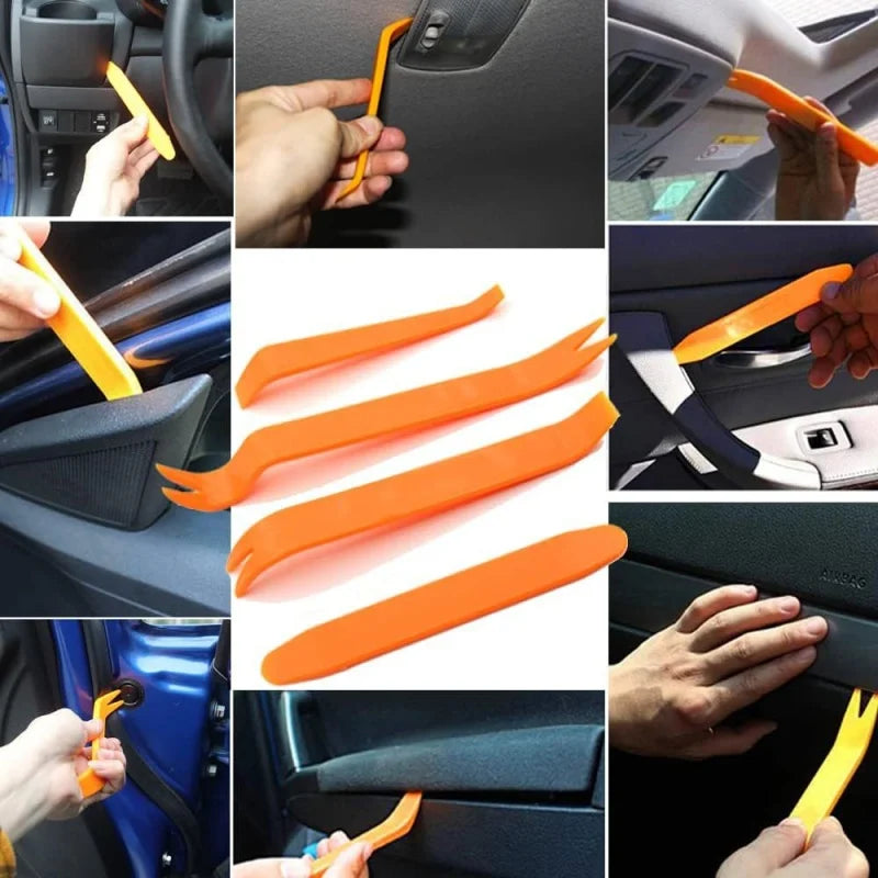 Car Panel Removal Tool Kit – 4pc Trim & Dash Pry Set Auto Trim Pry Tool Richie's