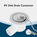 RV Sink Drain Assembly – Sewer Interface for RV, Trailer & Boat RV Drain Assembly Richie's