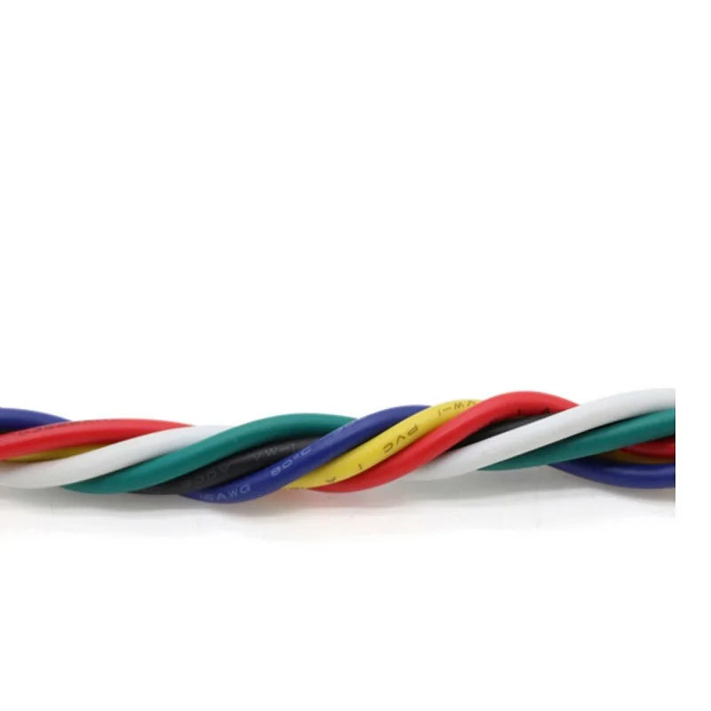 2M UL1007 Tinned Copper Wire PVC 16–30 AWG DIY Cable Electrical Hook-Up Wire Richie's