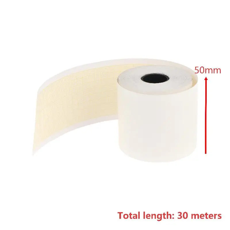 Thermal ECG Printer Paper Roll – Clear Grid 50/63/80/110mm ECG Printer Paper Richie's A1 50x30