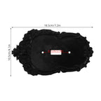 Matte Black Gothic Toggle Switch Cover Plate – Baroque Vintage Decorative Switch Plate Richie's