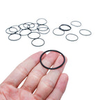 5-Pack Black FKM O-Ring Seals CS 2–5mm OD 5–115mm | Ouling Rubber O-Ring Seals Richie's