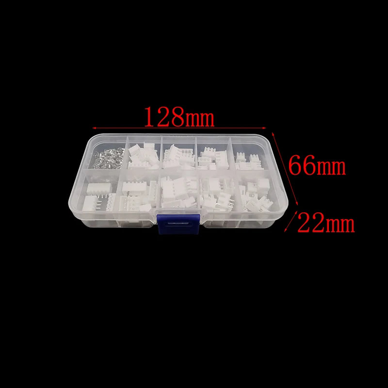 230Pcs JST PH 2.0 XH 2.54 Connector Kit – 2/3/4/5 Pin Wire Connector Kit Richie's