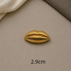 Eye-Shaped Shank Button – Creative Alloy Sweater Accessory