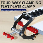 ENJOYWOOD 4-Way Panel Clamp – Aluminum Wood Gluing Cabinet Clip Woodworking Panel Clamp Richie's