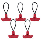 5-Pack T-Shape Zipper Pull Replacement – Bags, Tents & More Zipper Pull Replacement Richie's red