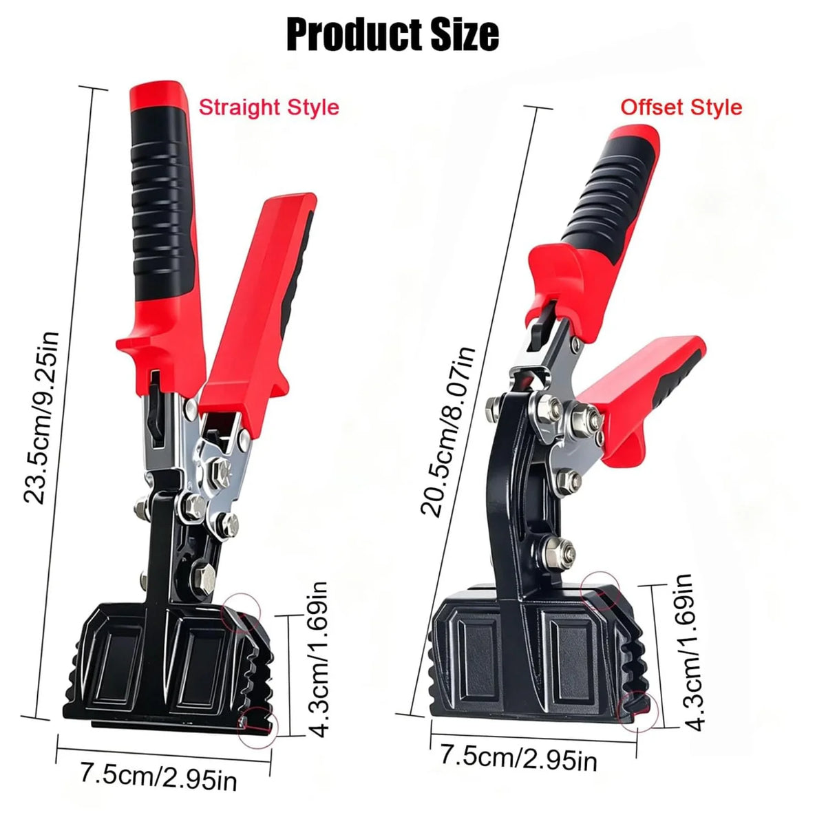 3-Inch Sheet Metal Hand Seamer – Heavy-Duty HVAC Bender Tool Sheet Metal Seamer Richie's