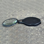 8X Folding Pocket Magnifier – 50mm Optical Glass Loupe Folding Loupe Magnifier Richie's