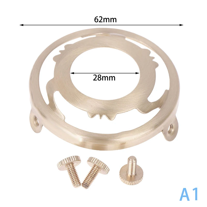 Copper E27 E14 Lampshade Ring Holder | Brass Socket Connector Lamp Socket Accessory Richie's A1
