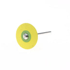 Diamond Rubber Polisher 2.35mm Shank – Glass & Surface Polish Diamond Polishing Bit Richie's Yellow