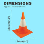 Traffic Cone Top Hat – Novelty Costume for Halloween & Parties Novelty Costume Hat Richie's