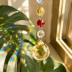 K9 Crystal Rainbow Suncatcher Hanging Pendant Prism Decor Crystal Suncatcher Pendant Richie's