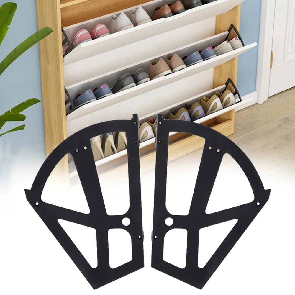 ABS Shoe Cabinet Hinges Pair | Shoe Rack Shelf Holder Shoe Cabinet Hinge Richie's