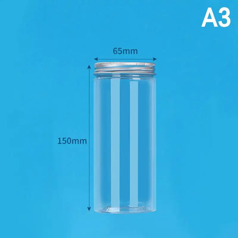 Food Grade PET Sealed Storage Jar with Aluminum Cap Food Storage Jar Richie's A3