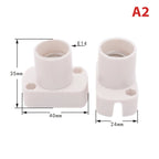 E12 E14 E17 Mini Screw Lamp Base Bulb Socket Holder Adapter Lamp Socket Adapter Richie's A2 No plug