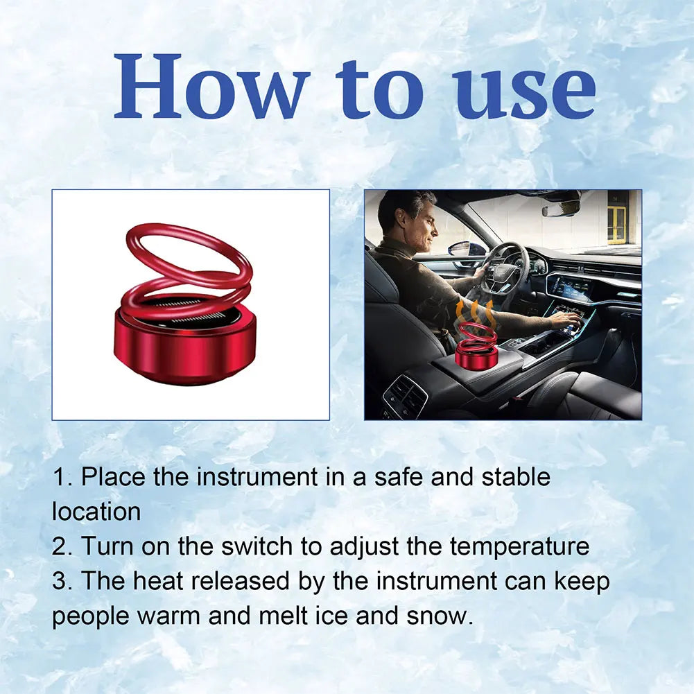 Portable Car Window Defroster Mini Kinetic Heater 1–10 Pack Car Window Defroster Richie's