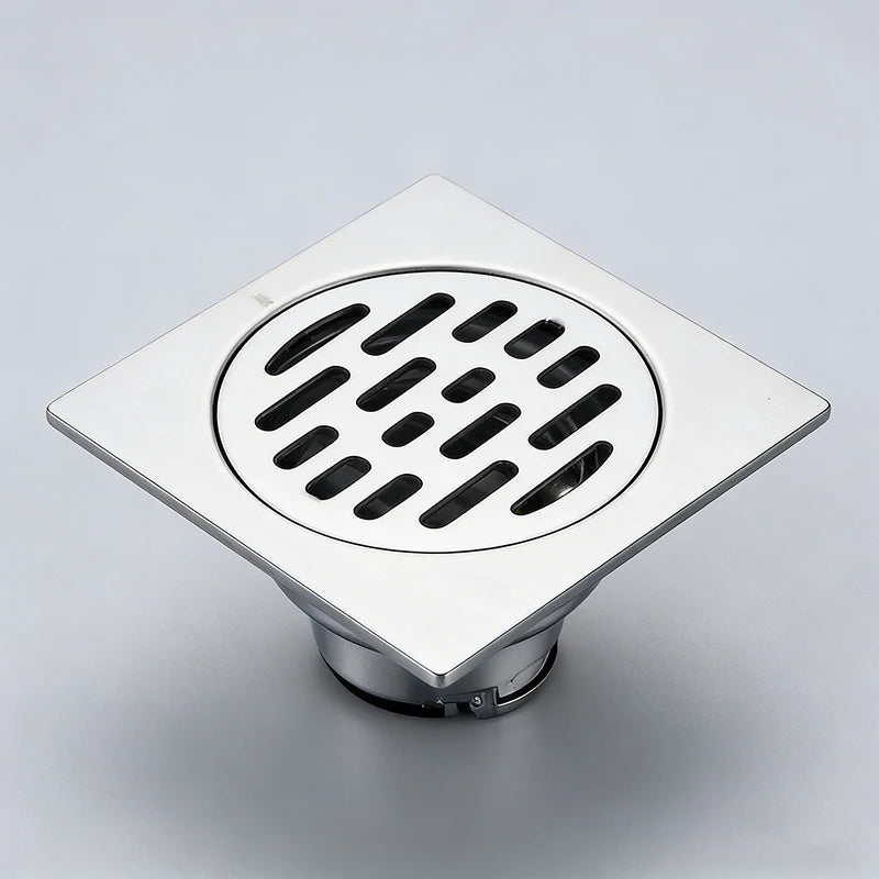 HOBHE 12cm SUS 304 Stainless Steel Floor Drain | Odor Guard Floor Drain Richie's