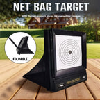 Airsoft Target Trap + 10 Paper Targets | Backyard Practice Set Airsoft Target Set Richie's