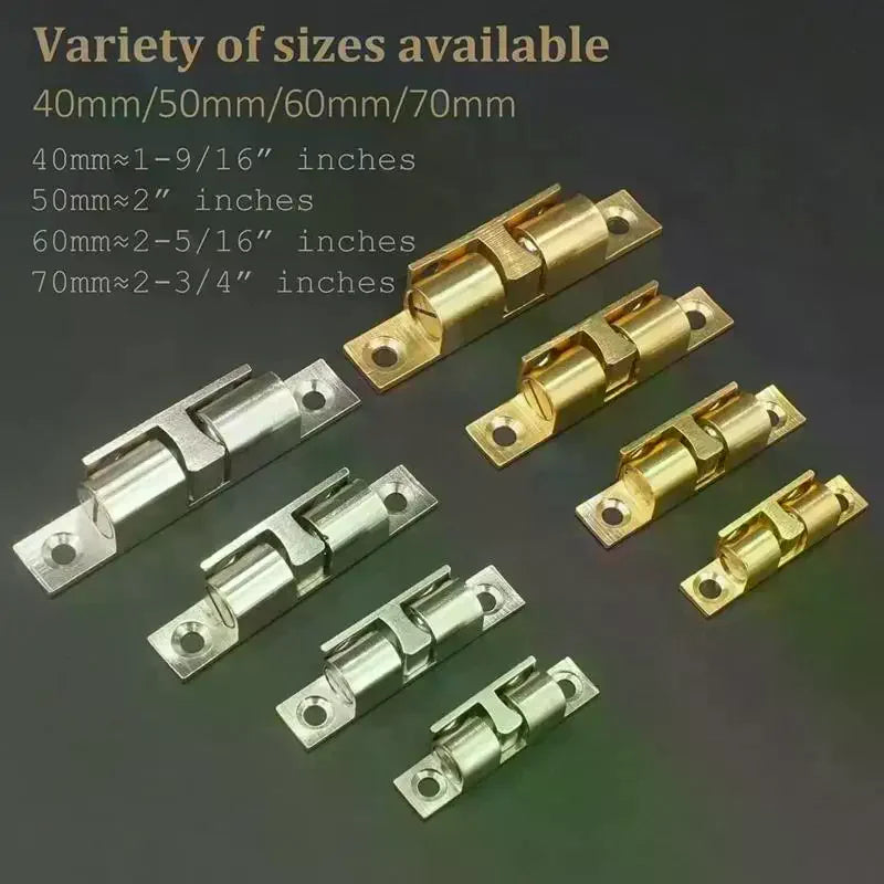 Zinc Alloy Double Roller Ball Latch Spring Catch Cabinet Door Cabinet Door Latch Richie's