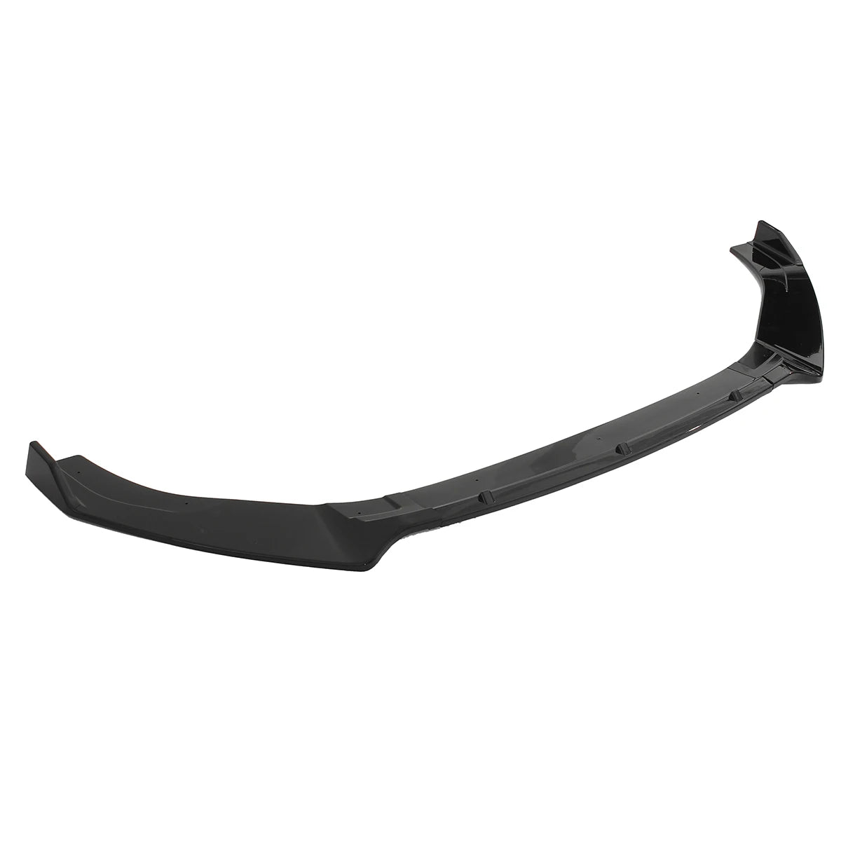 VW Golf MK7 MK7.5 GTI 3pc Glossy Black Front Bumper Lip Spoiler Bumper Lip Spoiler Richie's Default Title
