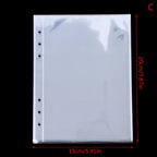 10Pcs Clear A5 Binder Refill Sleeves – Photo & Card Pockets Binder Refill Sleeves Richie's C