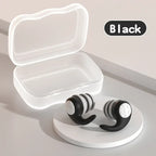 FUCHU Noise Reduction Earplugs – Sleep, Travel & Work Noise Reduction Earplugs Richie's Black