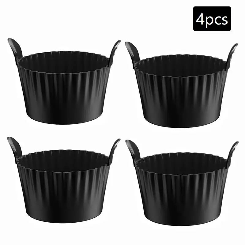 Silicone Baking Egg Cups for Air Fryer – Non-Stick Reusable Silicone Baking Cups Richie's A4