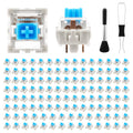 150/50Pcs 3-Pin RGB Mechanical Keyboard Switches + Puller Tools Keyboard Switch Set Richie's 120Pcs with Tool)