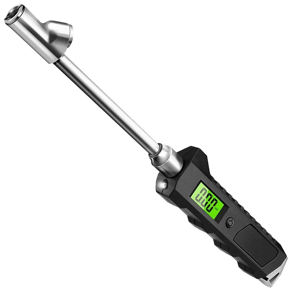 Digital Tire Pressure Gauge 230 PSI Dual Head LCD Flashlight Tire Pressure Gauge Richie's long