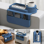 Silicone Sofa Cup Holder Non-Slip Armrest Tray with Side Pocket Sofa Armrest Tray Richie's