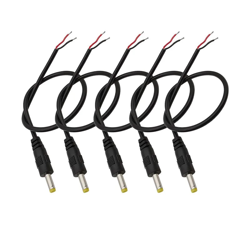 4.0x1.7mm DC Male Female Power Connector Cable – CCTV & LED DC Power Connector Richie's 5 Male