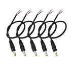 4.0x1.7mm DC Male Female Power Connector Cable – CCTV & LED DC Power Connector Richie's 5 Male