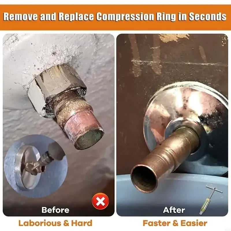 Compression Sleeve Puller Tool for 1/2" Fittings | Ferrule Remover Plumbing Removal Tool Richie's
