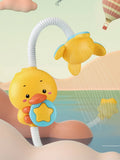 Electric Baby Bath Toy – Duckling Water Spray Shower Set Baby Bath Toy Richie's Duck shower