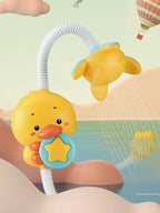 Electric Baby Bath Toy – Duckling Water Spray Shower Set Baby Bath Toy Richie's Duck shower