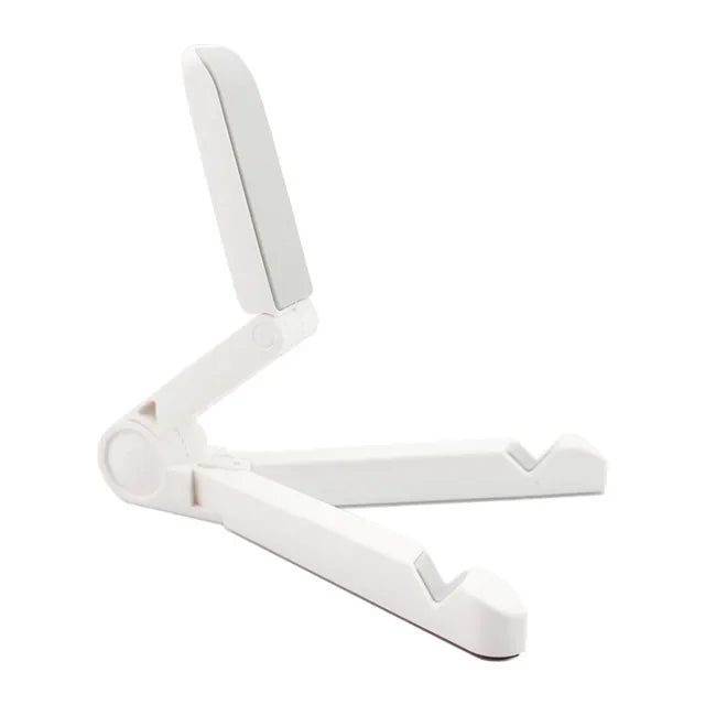 Foldable Tablet Stand Desk Mount for iPad 7–12.9 Inch Tablet Stand Richie's White