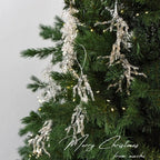 Acrylic Crystal Christmas Icicle Pendants Glitter Tree Ornaments Christmas Tree Ornaments Richie's