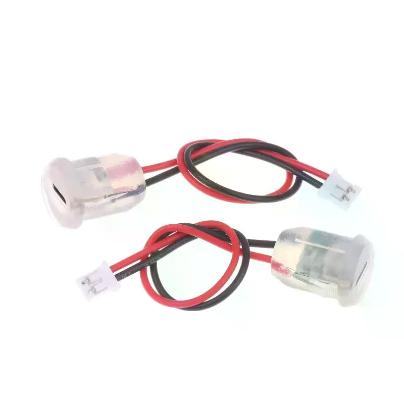 Type-C Female Socket Connector Waterproof LED 3A 5V Fast Charge USB-C Socket Connector Richie's