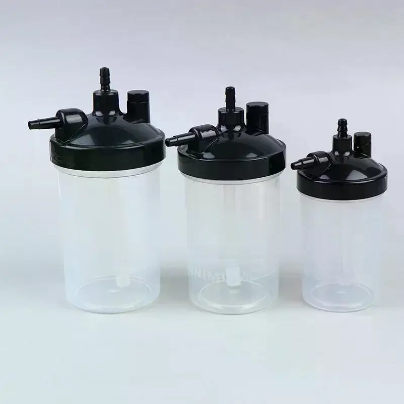 Plastic Oxygen Bubbler Humidifier Bottle for O2 Regulator Oxygen Bubbler Bottle Richie's