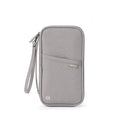 Family Travel Passport Wallet & Document Organizer Travel Passport Wallet Richie's GRAY