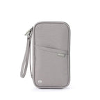Family Travel Passport Wallet & Document Organizer Travel Passport Wallet Richie's GRAY