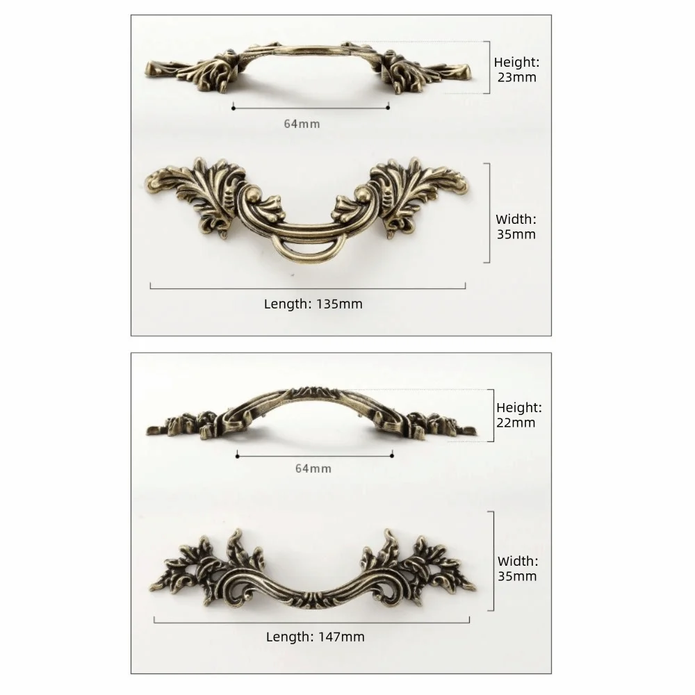 Zinc Alloy Vintage Drawer Pulls – European Furniture Handles Furniture Drawer Pulls Richie's