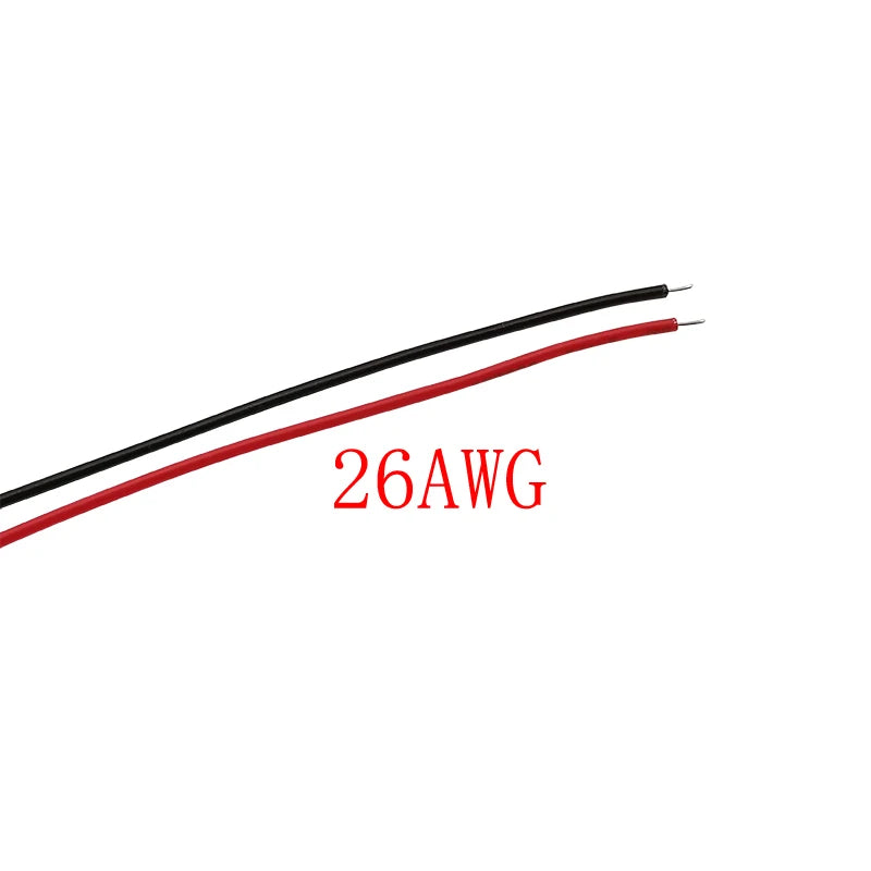 JST XH 2.54mm 2-Pin Male Female Wire Connector 20cm 26AWG Wire Cable Connector Richie's
