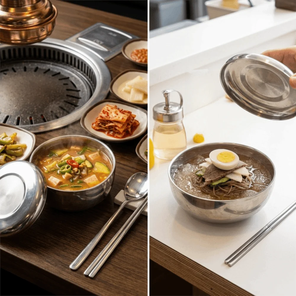 Stainless Steel Rice Bowl with Lid – 400ml Deep Dinner Bowl Stainless Steel Bowl Richie's