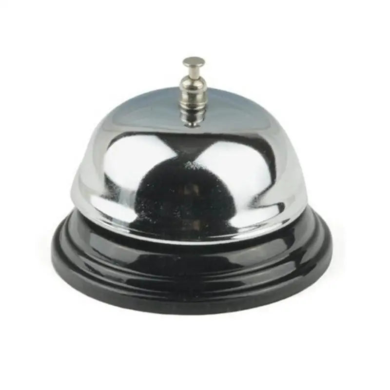 60mm Steel Desk Call Bell – Hotel, Restaurant & Reception Service Call Bell Richie's silver