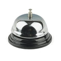 60mm Steel Desk Call Bell – Hotel, Restaurant & Reception Service Call Bell Richie's silver